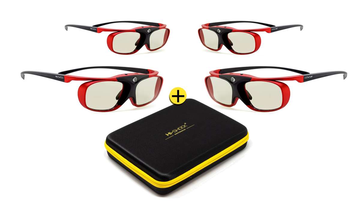 Hi-Shock® BT/RF Pro [Deep / Scarlet / Black Heaven] | EPSON / JVC / SONY (4-er Set)