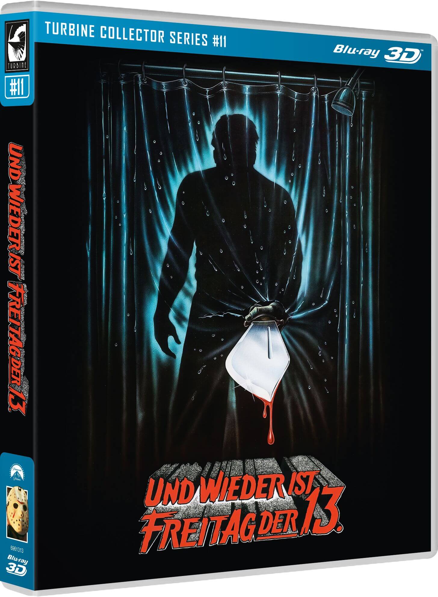 6961313_Friday13th3-3DBD_Packshot Und wieder ist Freitag der 13. 3D - Turbine Collector Series #11 (Blu-ray 3D)