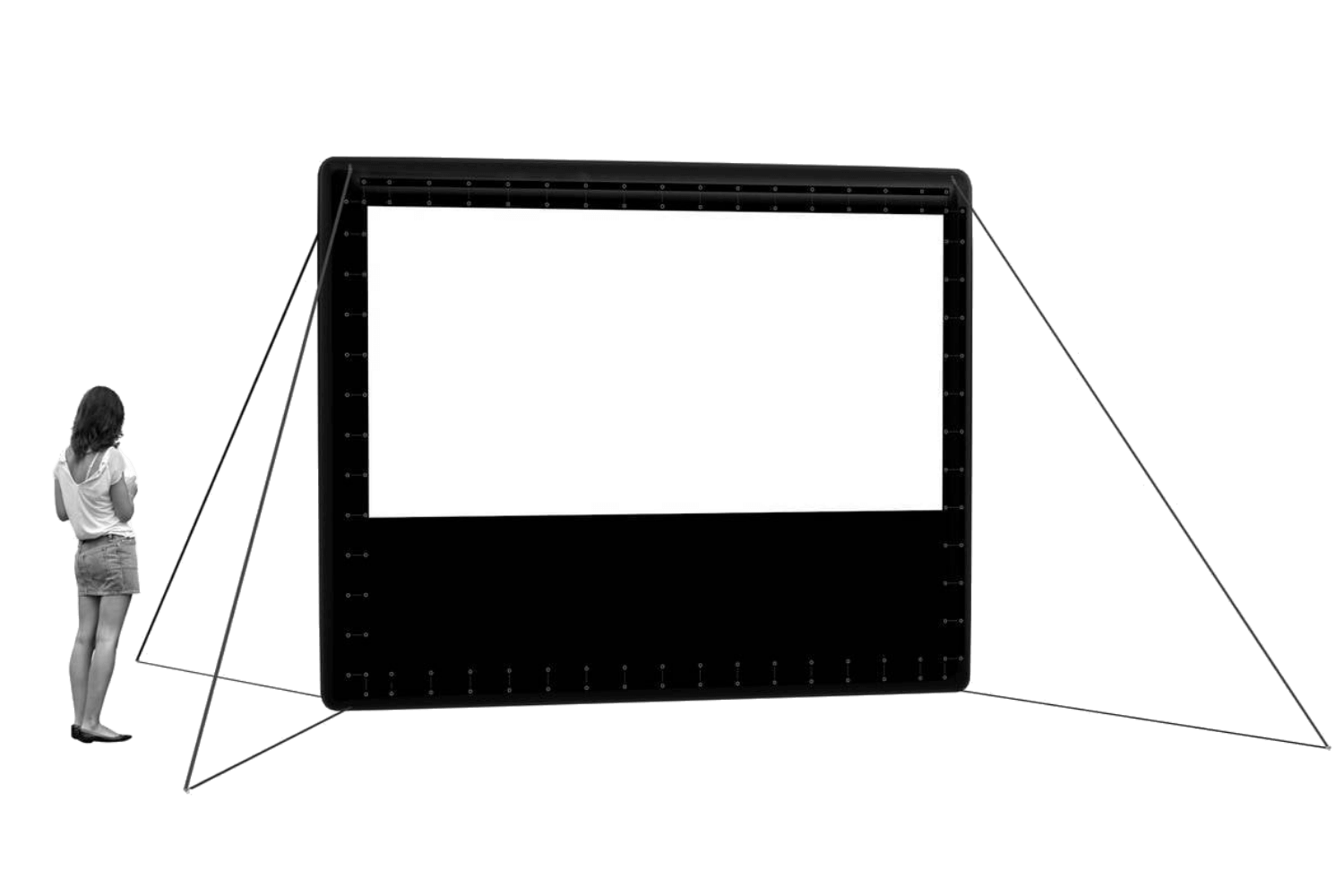 AIRSCREEN Nano | Open-Air-Kino (Outdoor Leinwand)