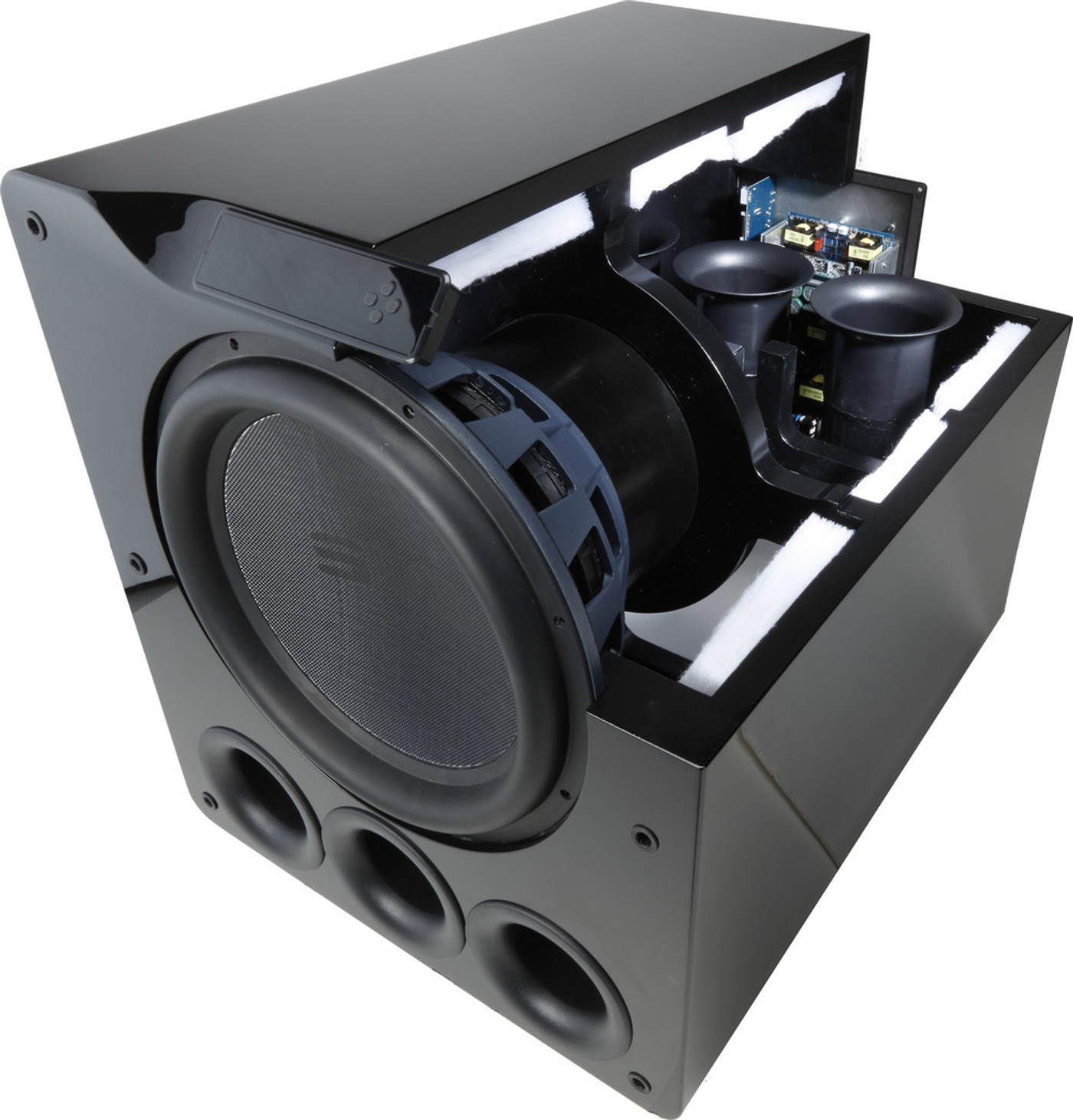 GrobiTV - SVS PB-16 Ultra Heimkino Subwoofer - Black Oak Veneer - Innenansicht 01