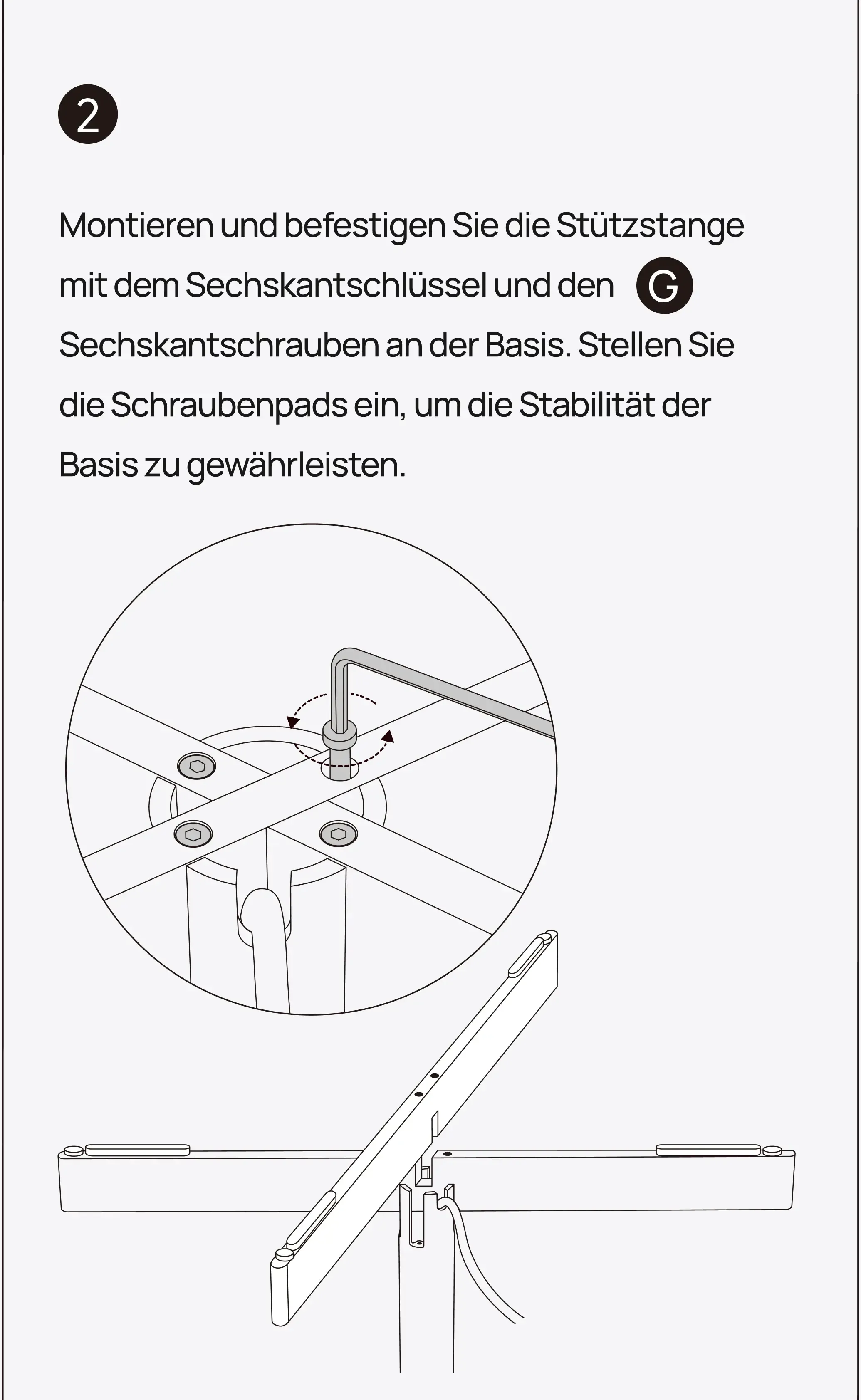 XGIMI X-Bodenständer Ultra (Adapter B) | Premium-Standfuß für TITAN Noir Projektoren