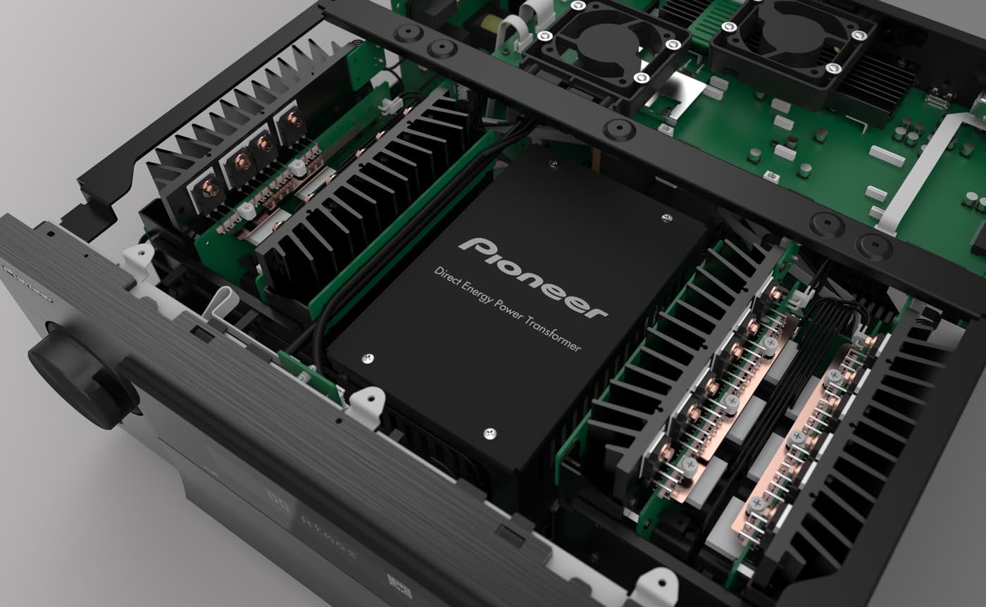 Grobi.TV - Pioneer VSA-LX805 11.4-Kanal Premium AV-Receiver - schwarz - Detailansicht innen
