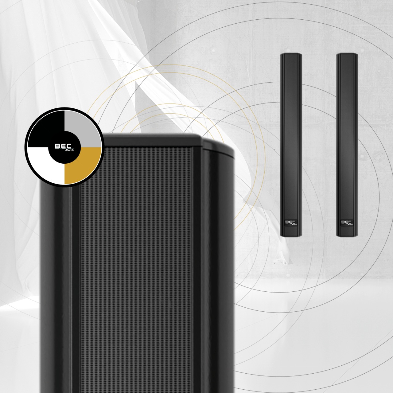 Gross-BEC-Akustik-IC28-EVO_blackbuLlld1g7AmtS BEC Akustik IC28 EVO | Ultra-schlanke, flache Lautsprecher (Paarpreis)