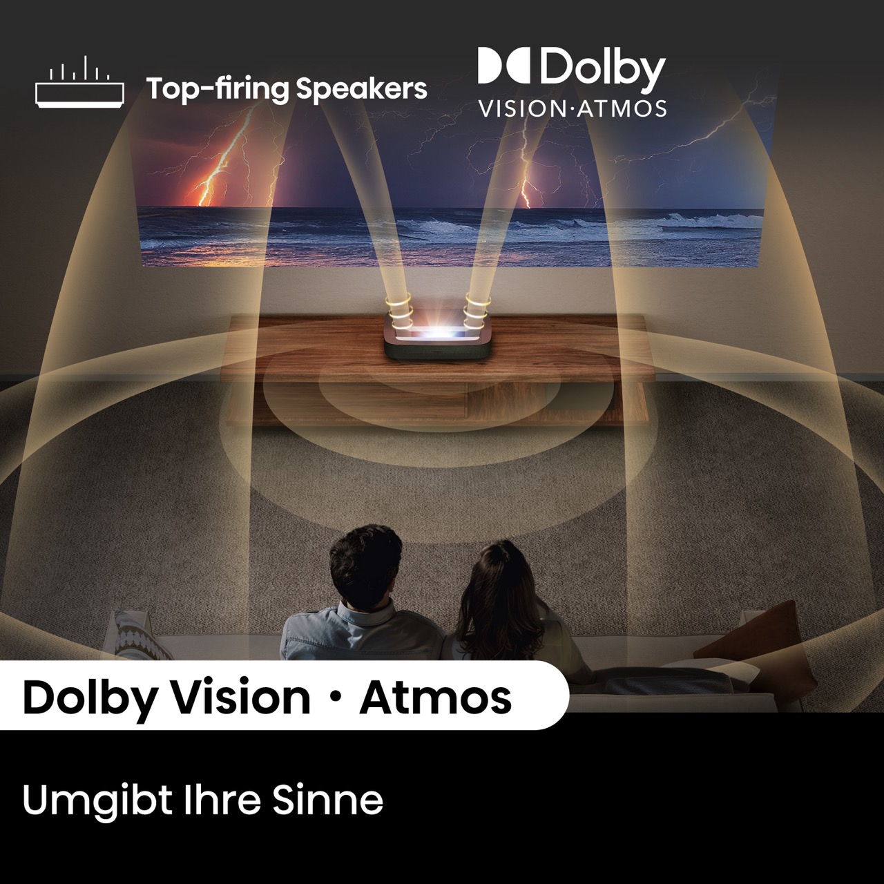 Gross-Dolby-Vision-Atmos Hisense PL2  Laser Cinema 4K Ultra HD Laser TV (GROBI-Edition)