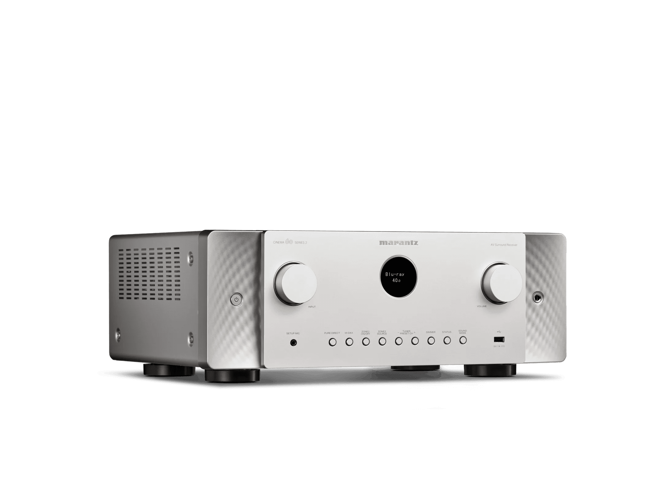 Marantz CINEMA 60 DAB SERIE 2 | 7.2-Kanal 8K Dolby Atmos AV-Receiver mit HEOS + GRATIS SPEAKER SNAP® + Auro3D / GROBI Schild