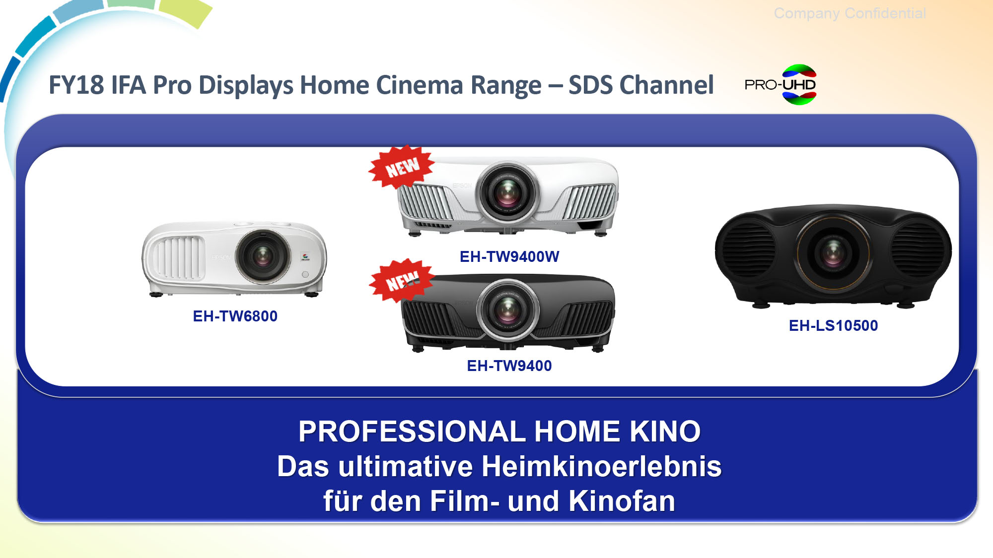 Epson 4K Beamer EH-TW9400 GROBI.TV Edition