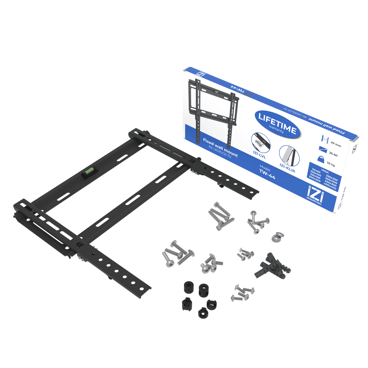TW-44_11-web GrobiTV - TW-44 TV-Wandhalterung Ansicht 09