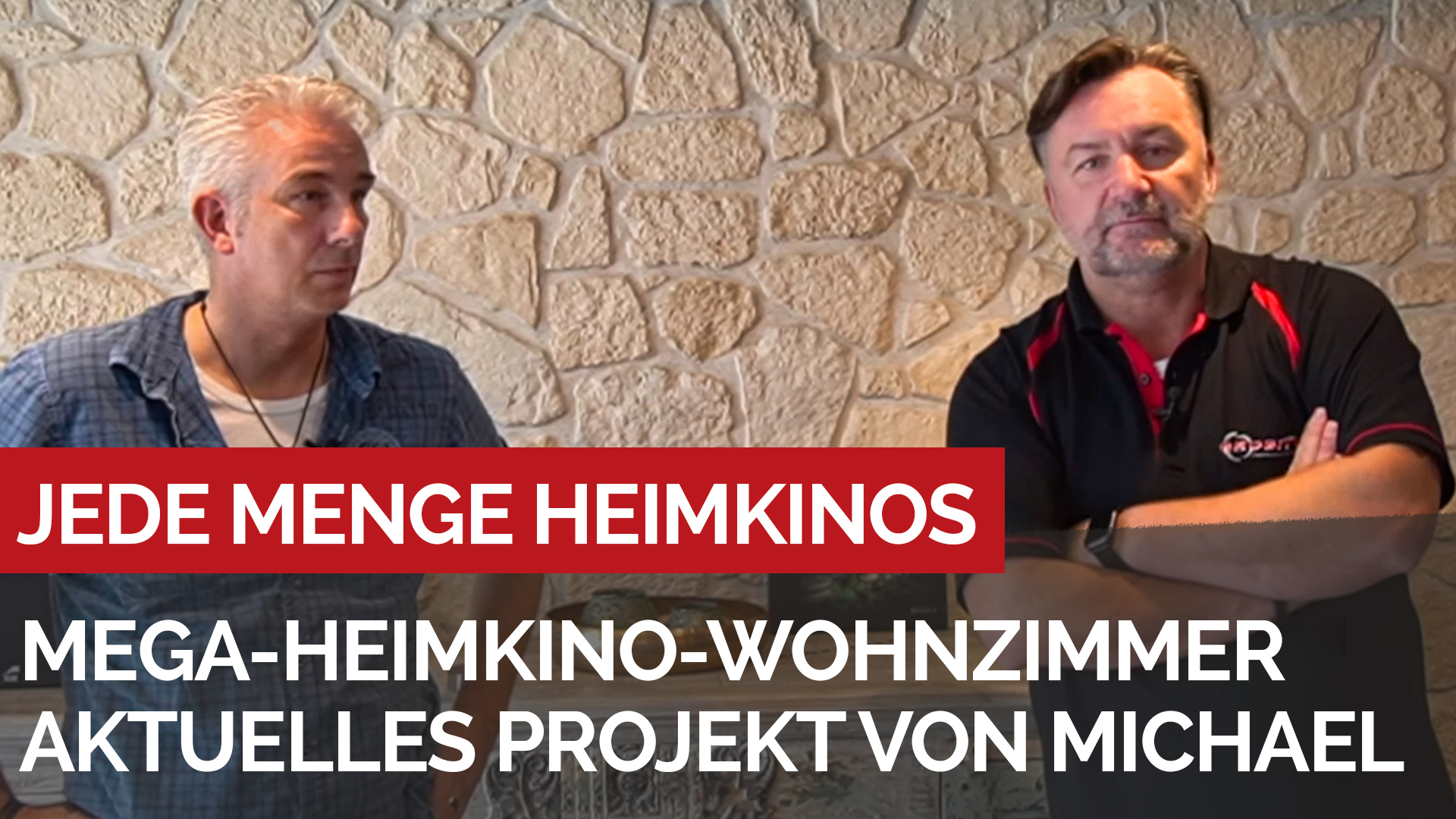 Das MEGAHEIMKINOWOHNZIMMER - unser Partner Michael zeigt uns sein aktuelles Projekt #heimkinobau