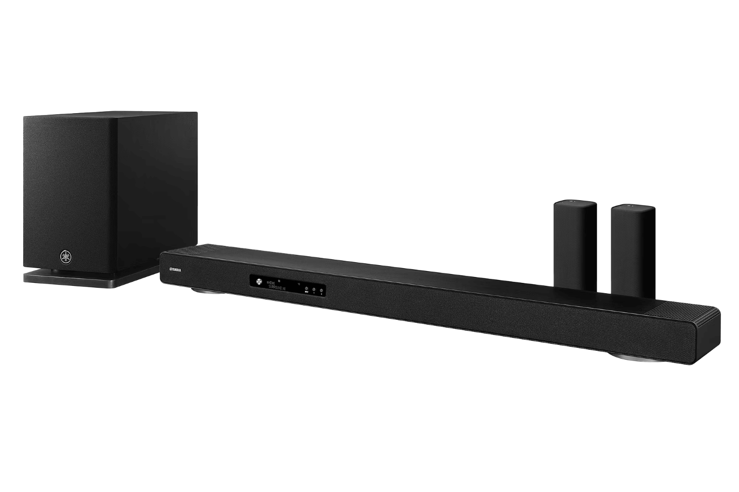 Yamaha True X Surround 90A | Dolby Atmos/DTS:X/Auro-3D Soundbar mit kabellosen Rears & Subwoofer