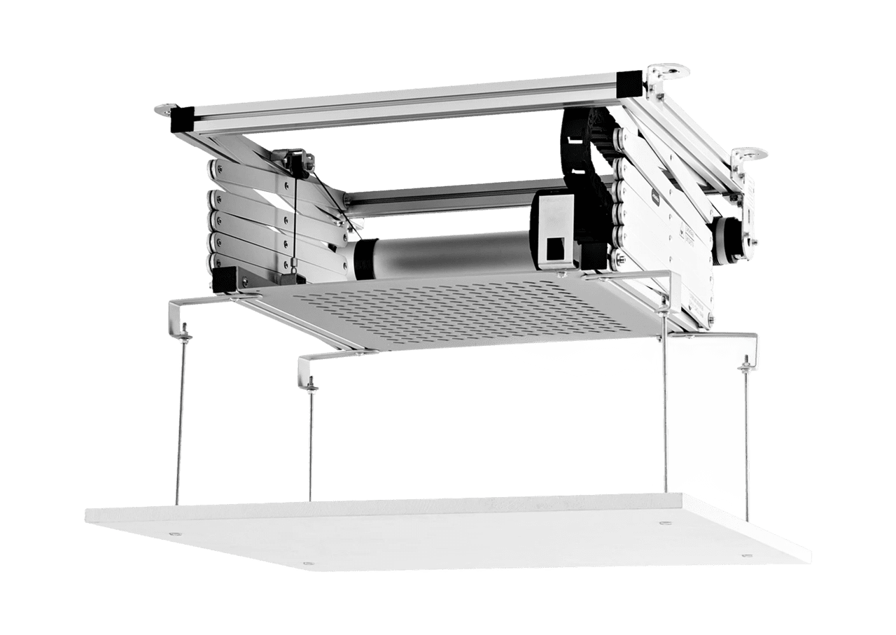celexon PL2000 Plus | Deckenlift für große Projektoren mit 196 cm Hub