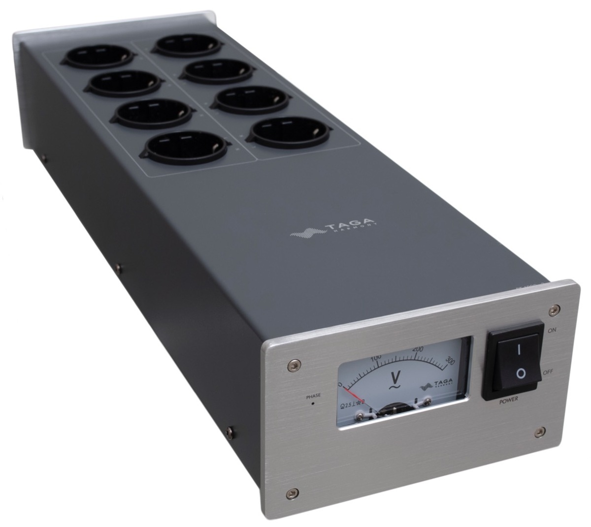TAGA Harmony PF 1000 v.2 audiophile Netzleiste mit Filter für Hifi, High End und Heimkino Anlagen