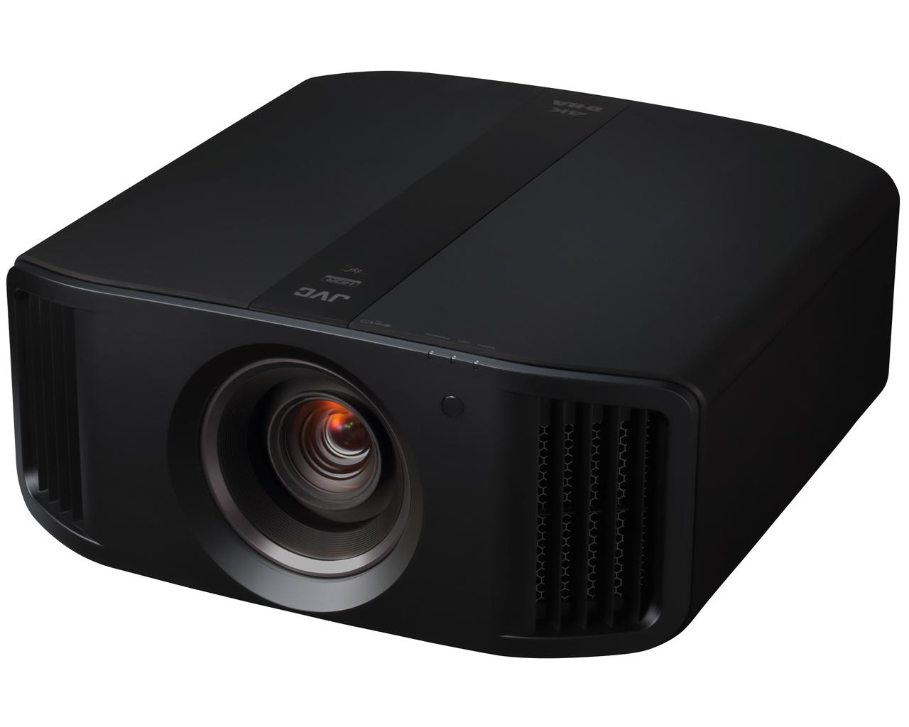 GrobiTV - JVC DLA-NZ7 4K HDR Laser Heimkino-Projektor  Frontansicht links