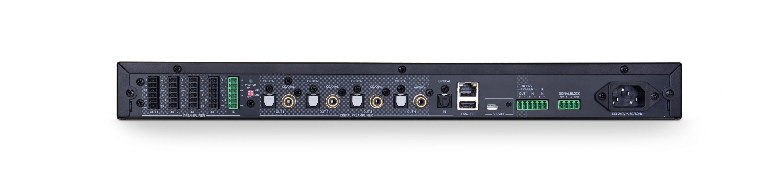 Bluesound Professional B400S | Netzwerk Player (4 Zonen)