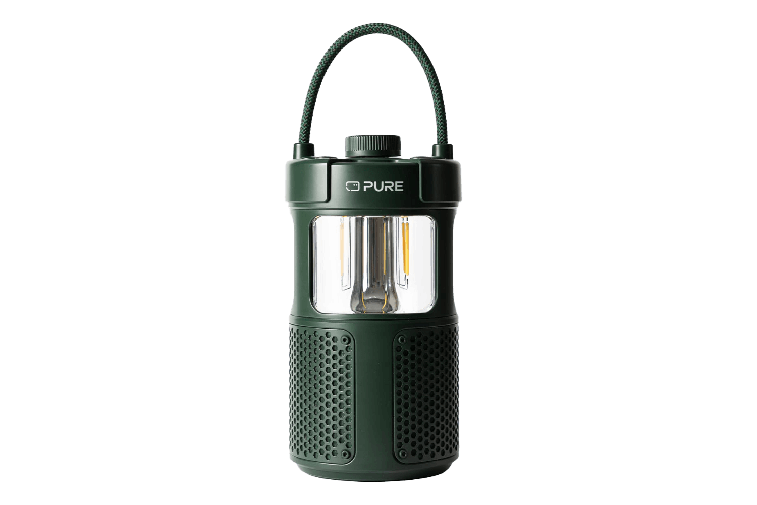 Woodland Glow | Wasserdichter Outdoor-Lautsprecher mit LED-Lampe Woodland Glow | Wasserdichter Outdoor-Lautsprecher mit LED-Lampe
