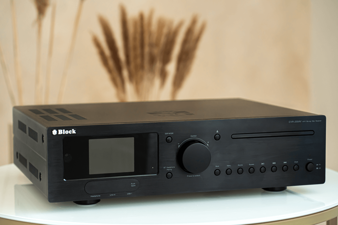 Block CVR200 AV: Die All-in-One Hifi Anlage Block CVR-200 AV | 7.1-Kanal AV-Verstärker