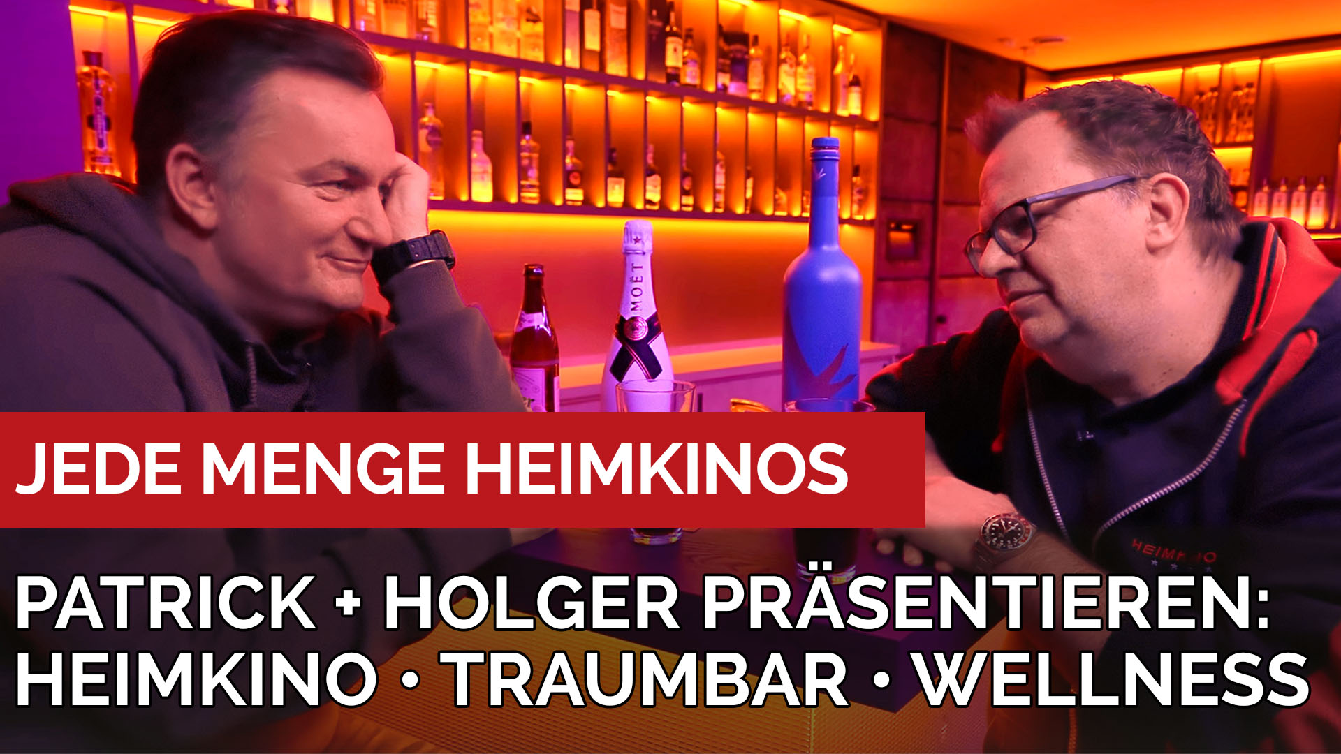 So ein Wellness Heimkino ist schon beneidenswert! Und Holger hat seine Traumbar gefunden. #heimkino