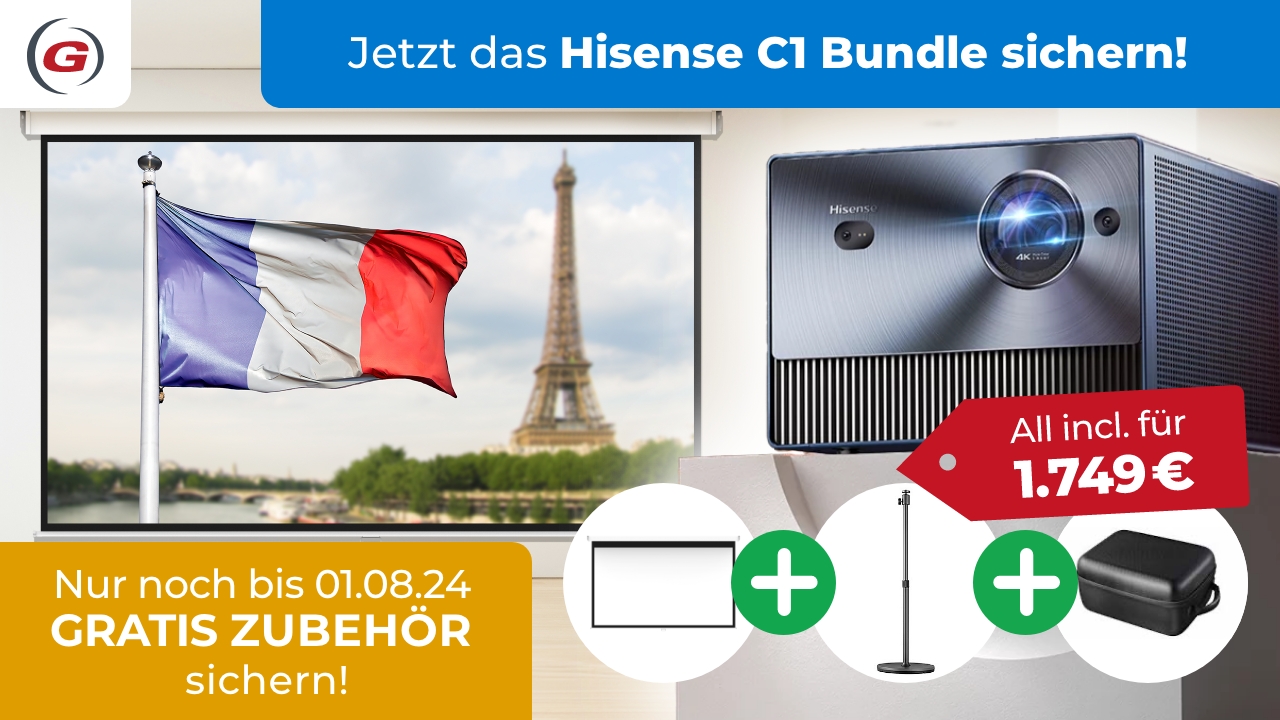 Hisense C1 Bundle Promotion - Jetzt GRATIS Zubehör-Kit sichern!