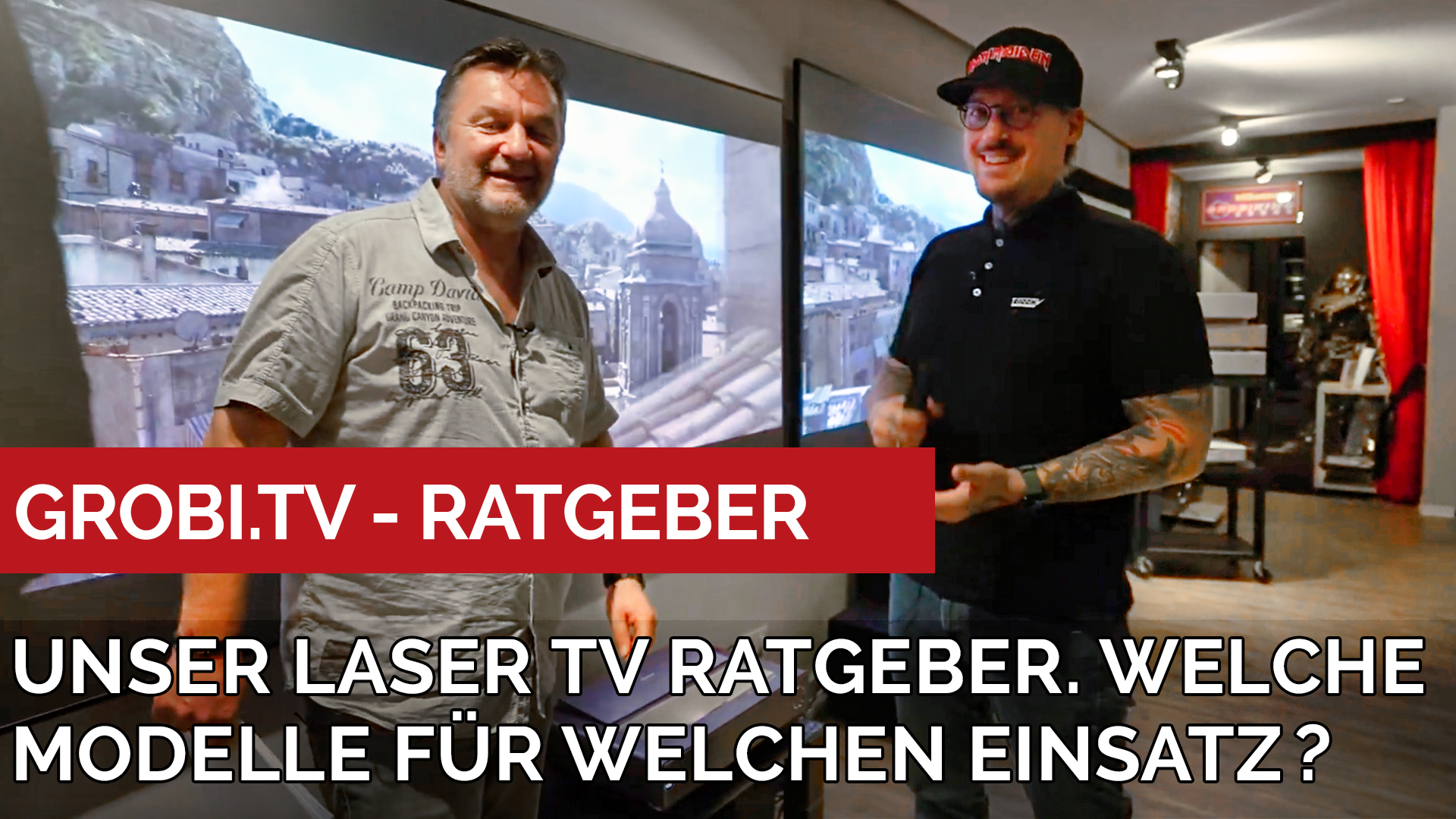 Unser LASER TV Ratgeber. Was es zu beachten gibt, welche Modelle für welchen Einsatz.