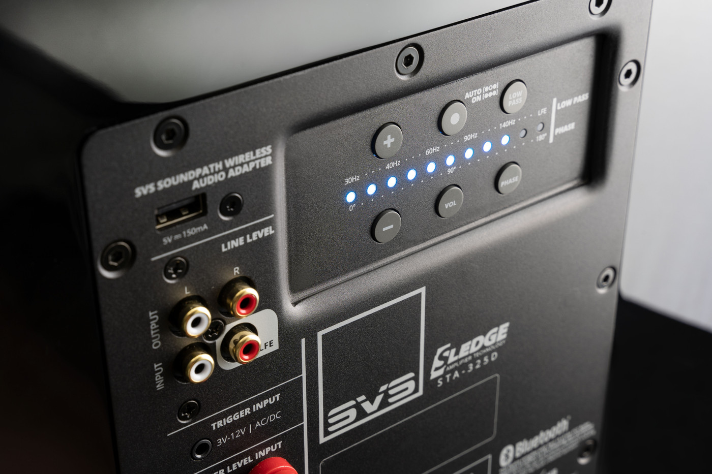 GrobiTV - SVS SB-1000 Heimkino Subwoofer - Premium Black Ash - Rückansicht Detail 01