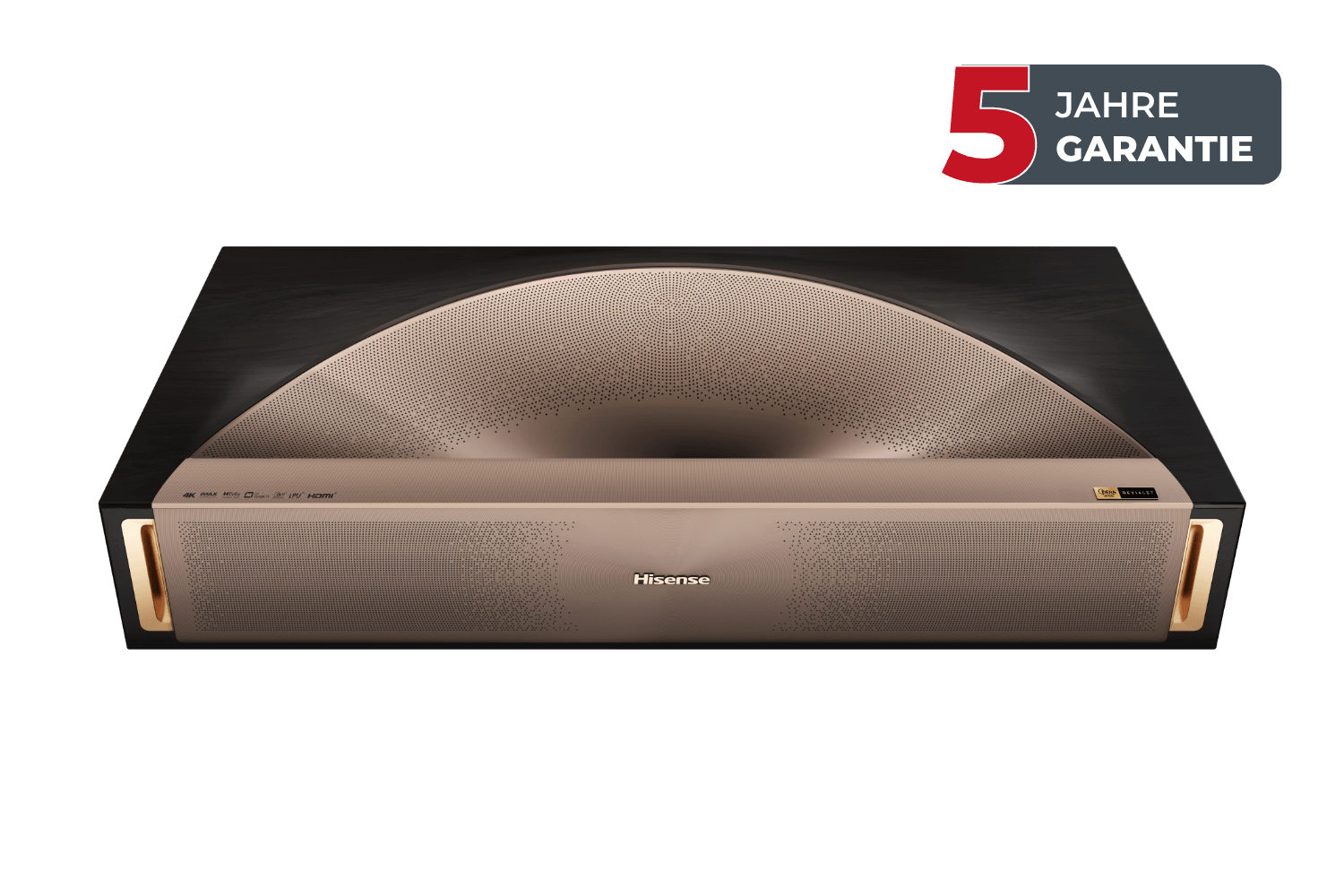 Hisense L9Q | Premium 4K TriChroma UST Laser TV mit 5000 ANSI-Lumen & Devialet-Sound