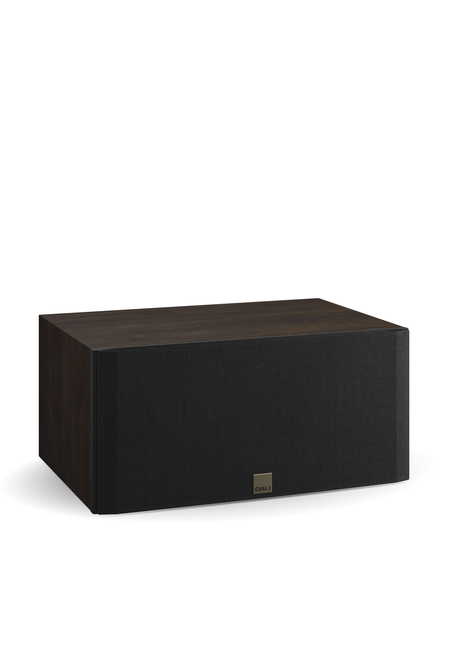 DALI_OPTICON_Vokal_MK2_Tobacco_Oak_front_side_grille_black
