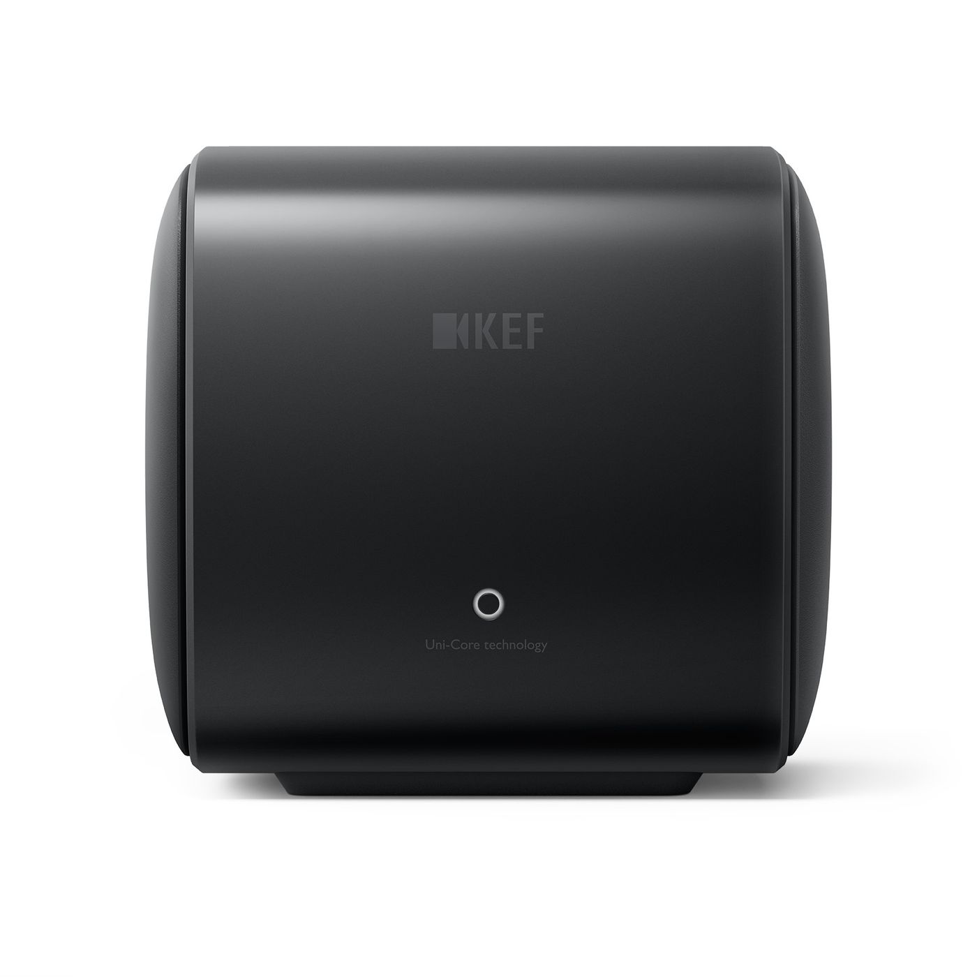 KC62_Carbon-Black_front GrobiTV - KEF KC62 Subwoofer schwarz Seitenansicht rechts