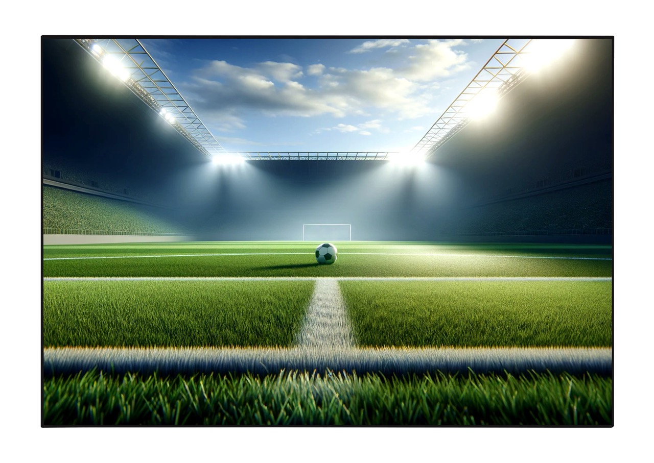 celexon BrightOnyx UST Hochkontrast Rahmenleinwand für Laser TVs