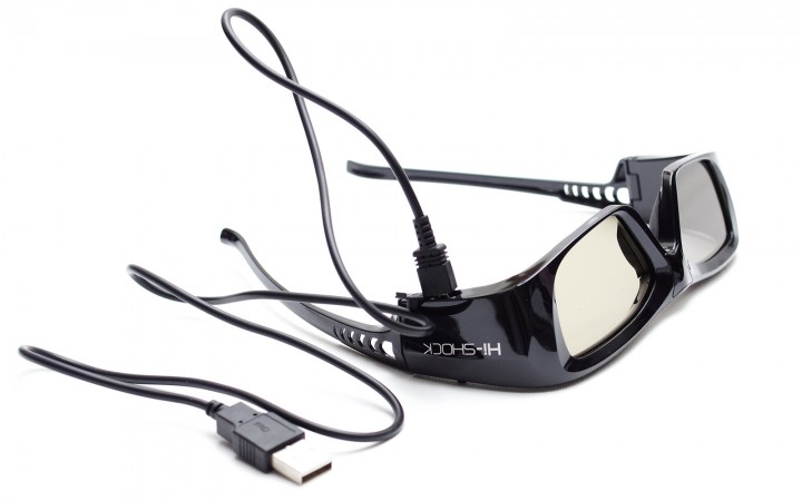 Hi-SHOCK "High Diamond" 3D-Brille 90° für JVC Projektoren