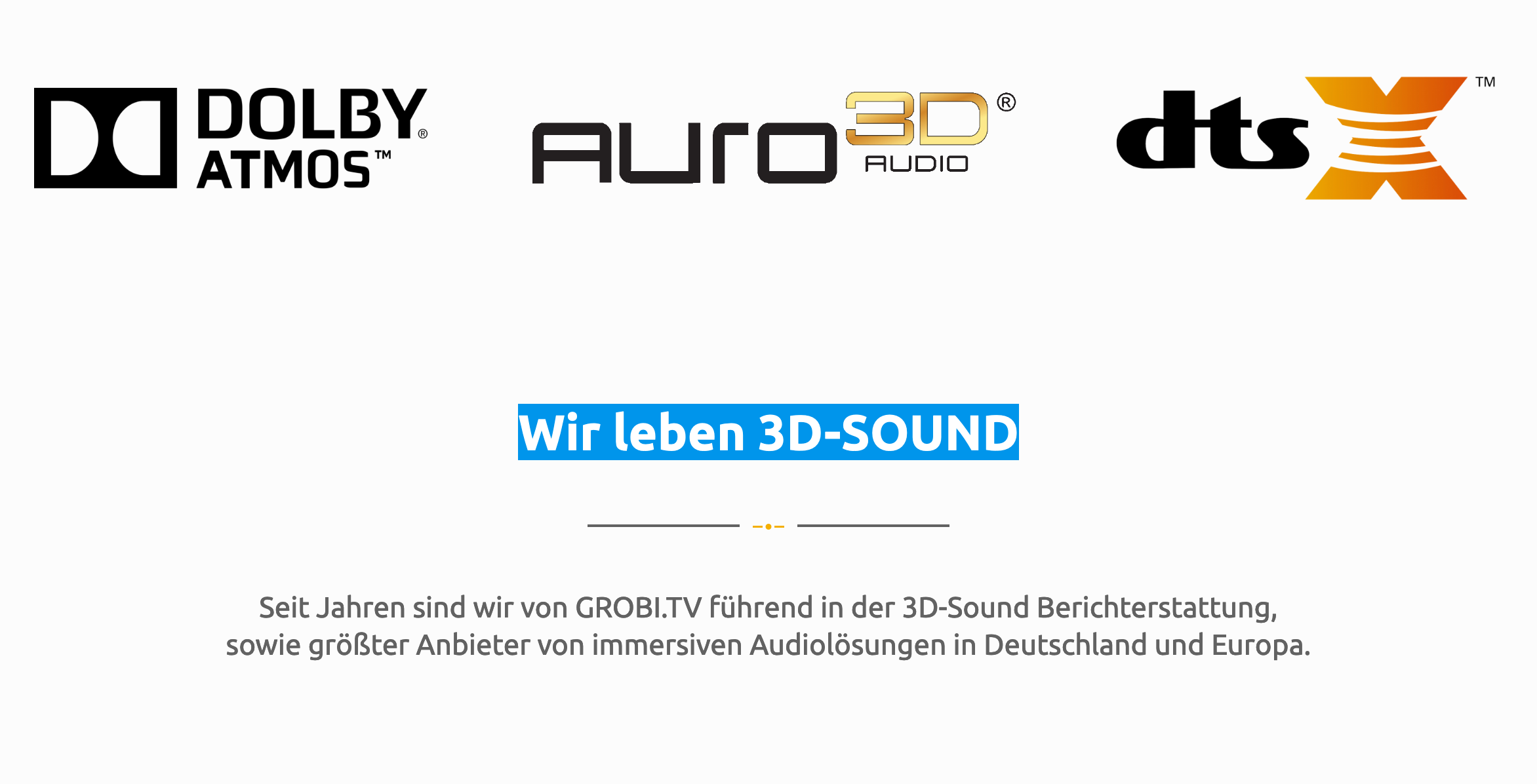 Wir leben 3D-SOUND