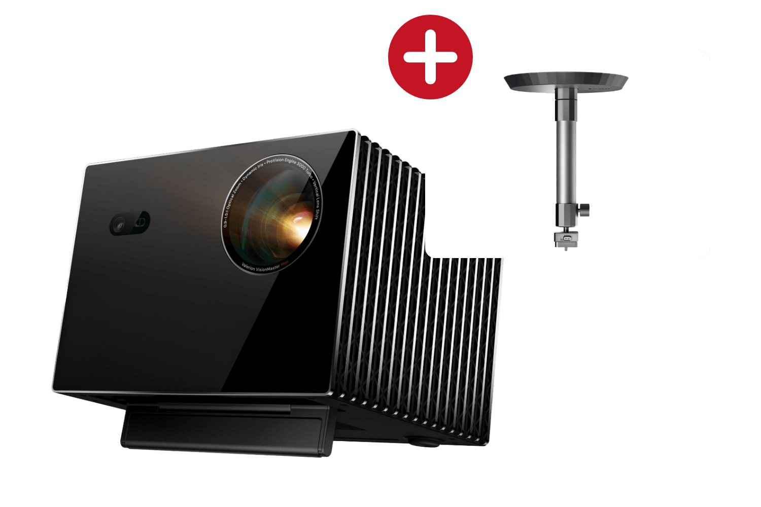 Valerion VisionMaster Max | 4K RGB Triple‑Laser Projektor (inkl. Deckenhalterung)
