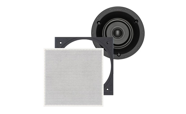 Sonance VP42R Einbaulautsprecher inkl. quadratischem Adapter