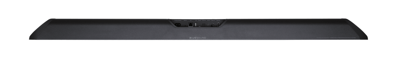 GrobiTV - Bluesound PULSE SOUNDBAR+ schwarz, Topansicht