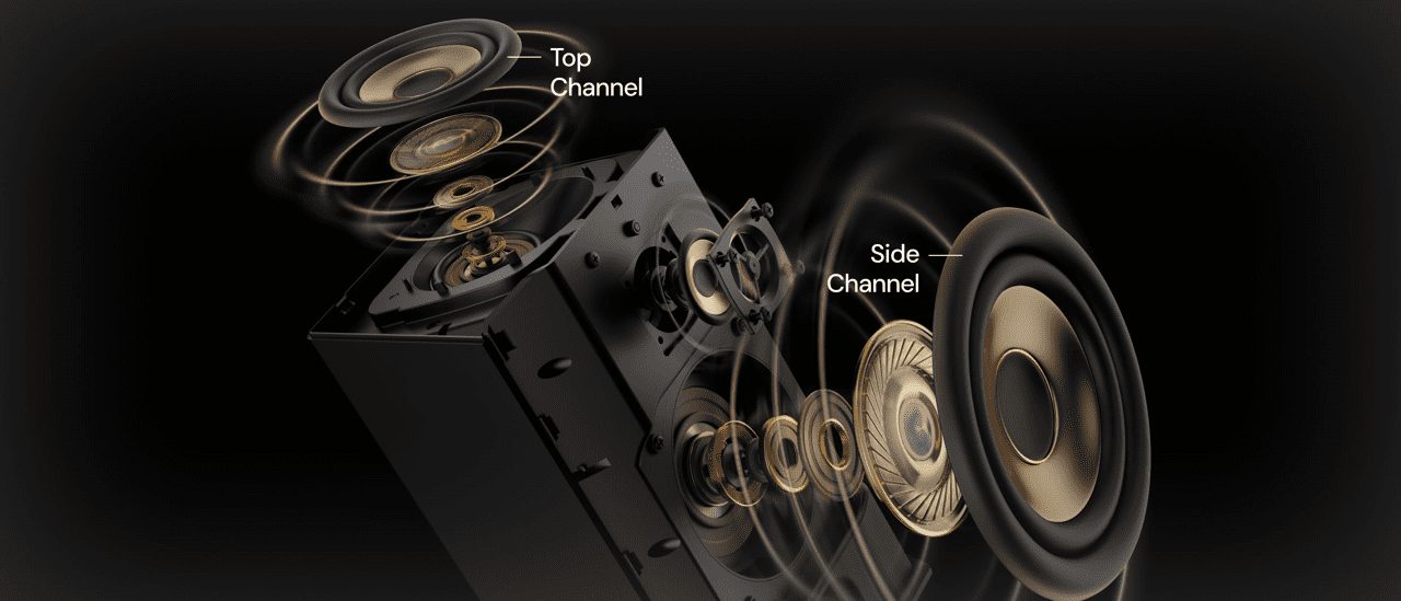 AWOL Valerion ThunderBeat 4.1.2 | Kabelloses Dolby-Atmos-Lautsprechersystem
