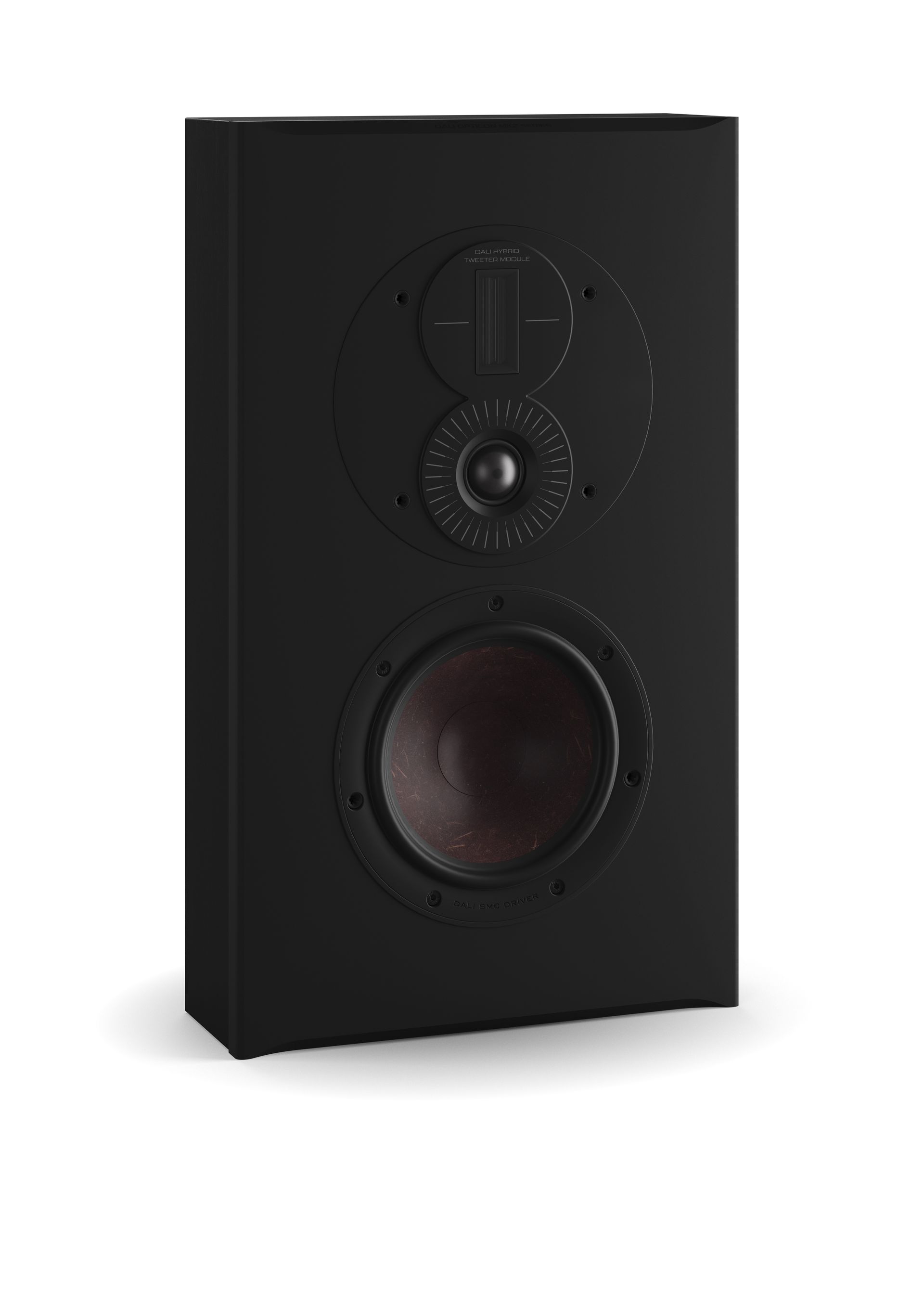 DALI_OPTICON_LCR_MK2_Satin_Black_front_side