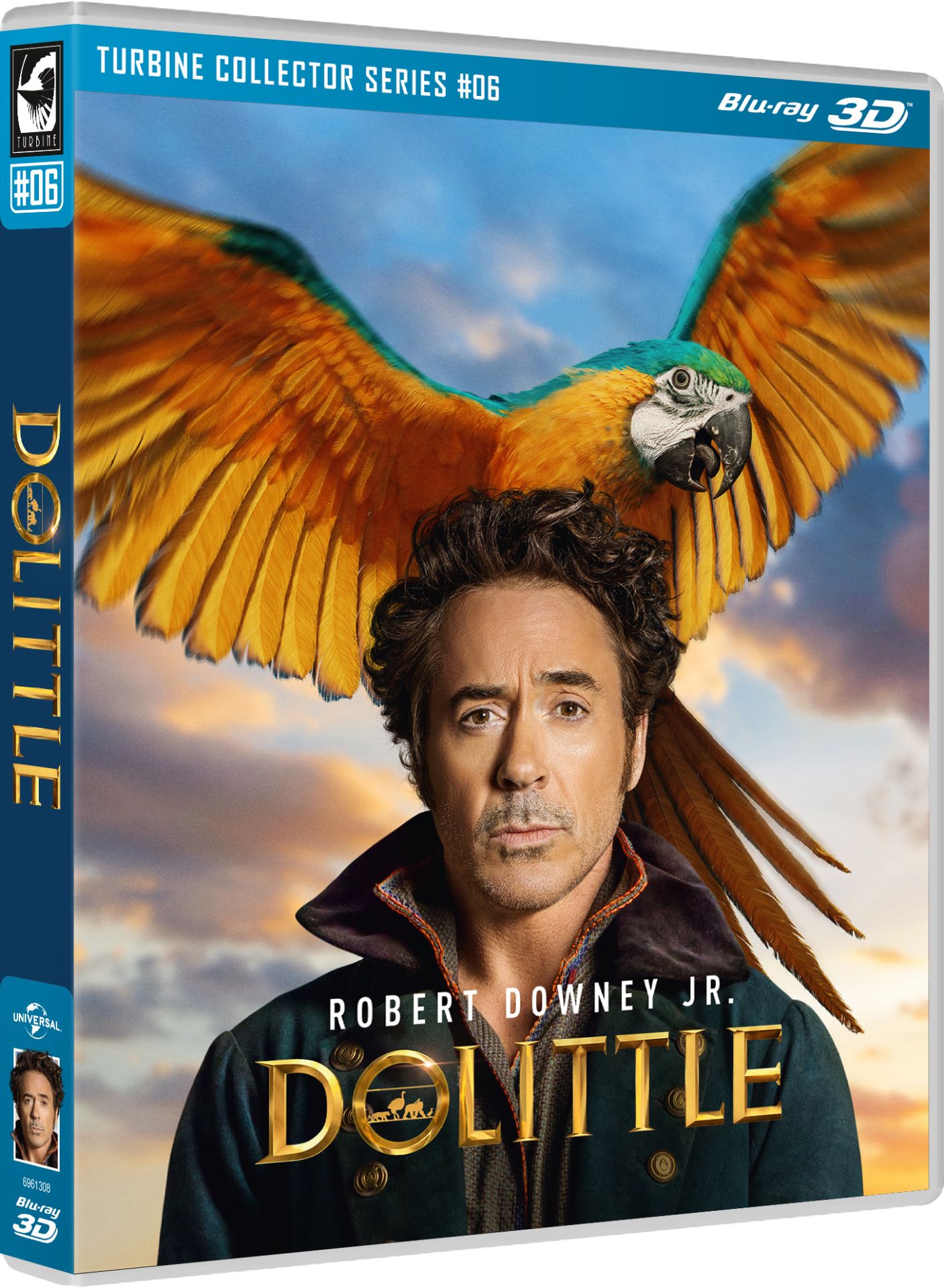 6961308_Dolittle-3DBD_Packshot_WC_1920x1920 Die fantastische Reise des Dr. Dolittle - 3D - Turbine Collector Series #06 (Blu-ray 3D)