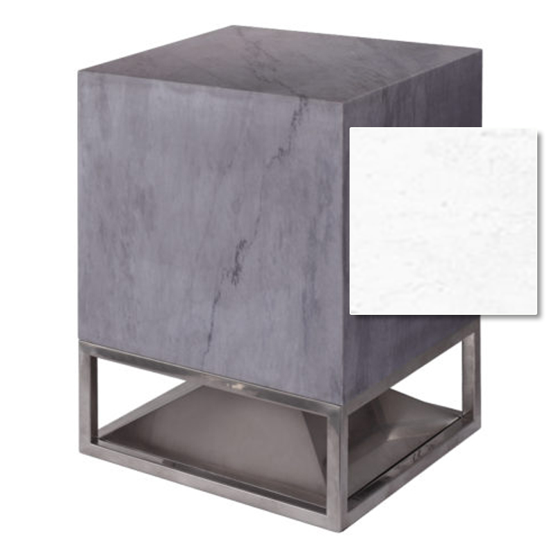 cube-weiss Außenlautsprecher Cube400 Full Range Betondesign