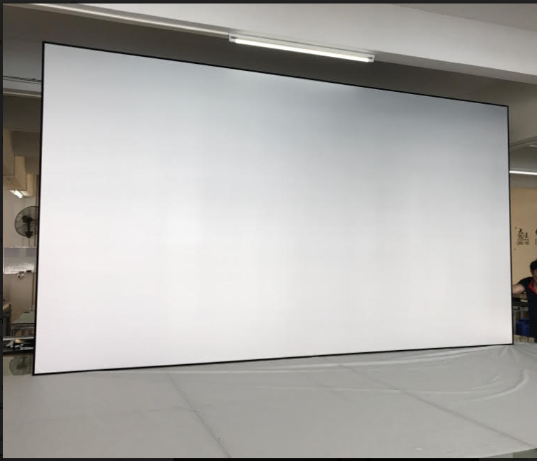 Deluxx Darkvision Hochkontrastrahmenleinwand 16:9
