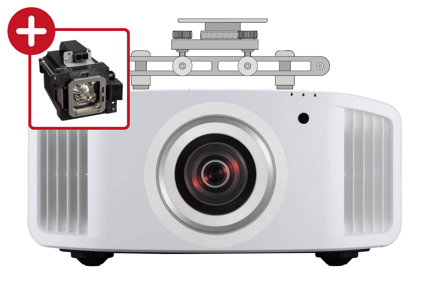 JVC DLA-NP5 + Deckenhalter + PROFI-Kalibrierung + GRATIS Lampe JVC DLA-NP5 + Deckenhalter + PROFI-Kalibrierung + GRATIS Lampe