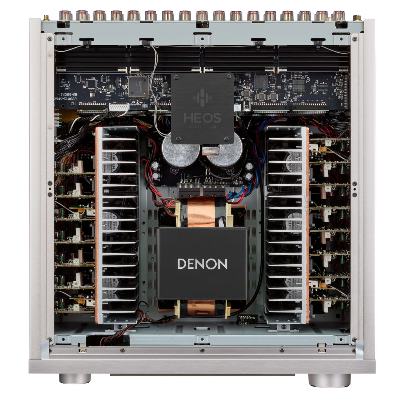 GrobiTV - Denon AVC-AH1  15.4-Kanal AV-Verstärker premium-silber - Innenansicht