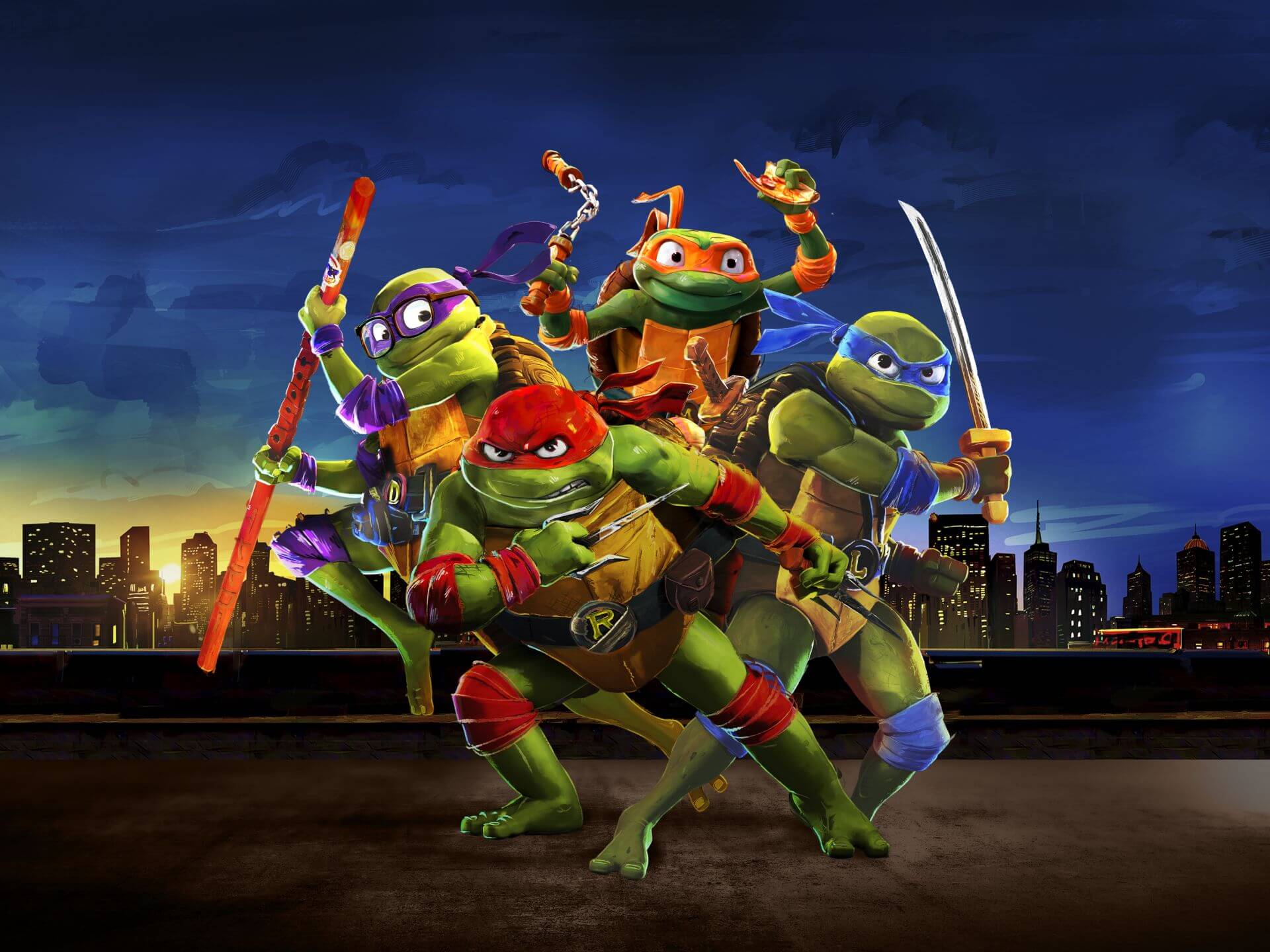 TMNTMM_03_1920x1920 Teenage Mutant Ninja Turtles: Mutant Mayhem 3D - Turbine Collector Series #12 (Blu-ray 3D)