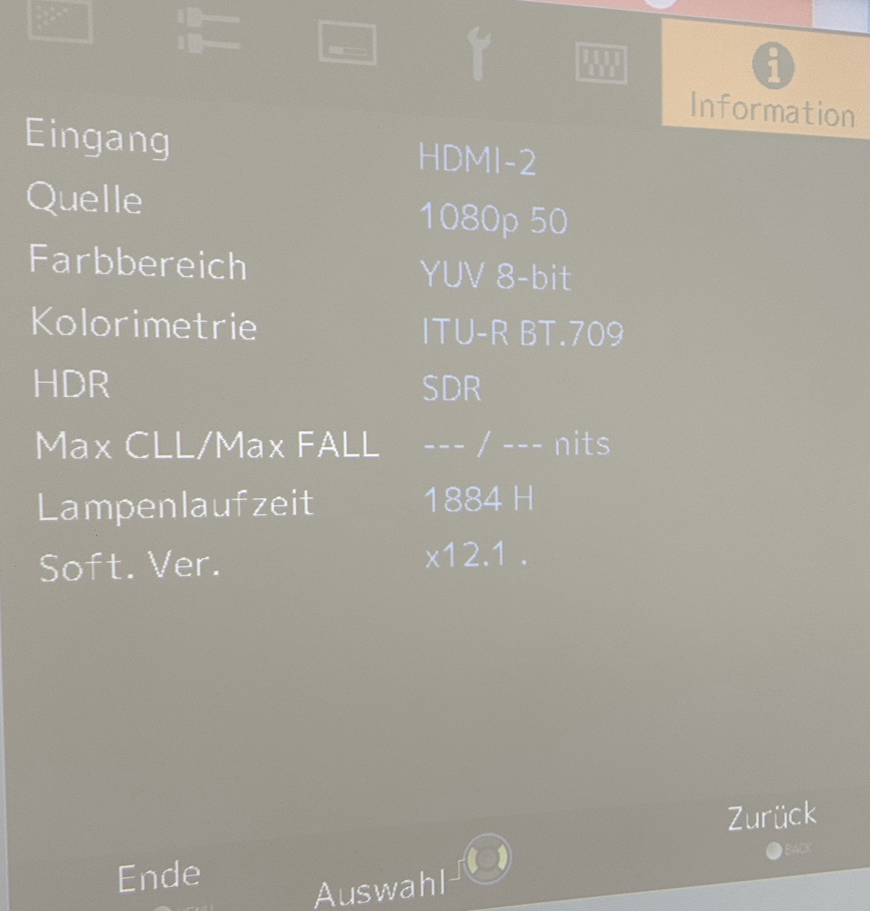 JVC DLA-X5900 D-ILA | Heimkinoprojektor (Weiß) (K)
