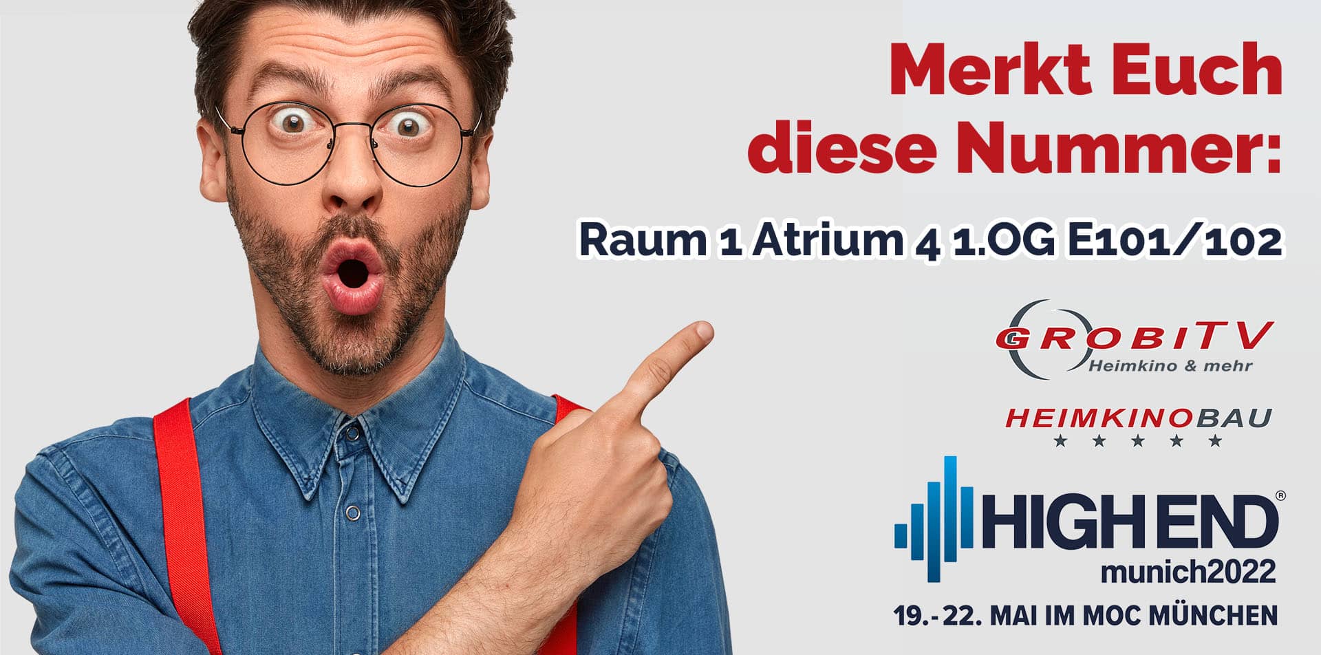 Wir stellen auf der HighEnd 2022 München aus