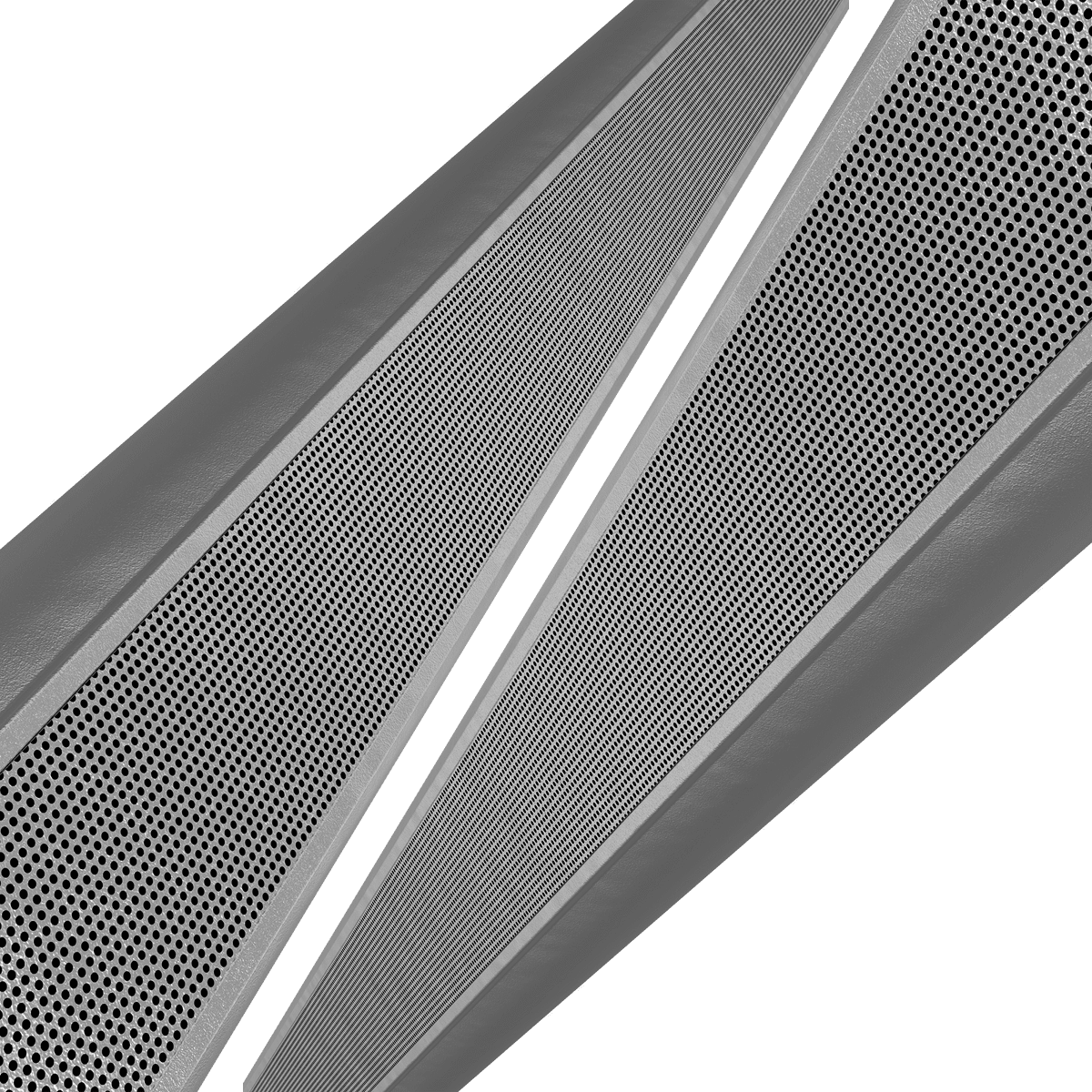 GrobiTV - QEUS APS50 EVO kompakte Flachlautsprecher - 2er Set silber