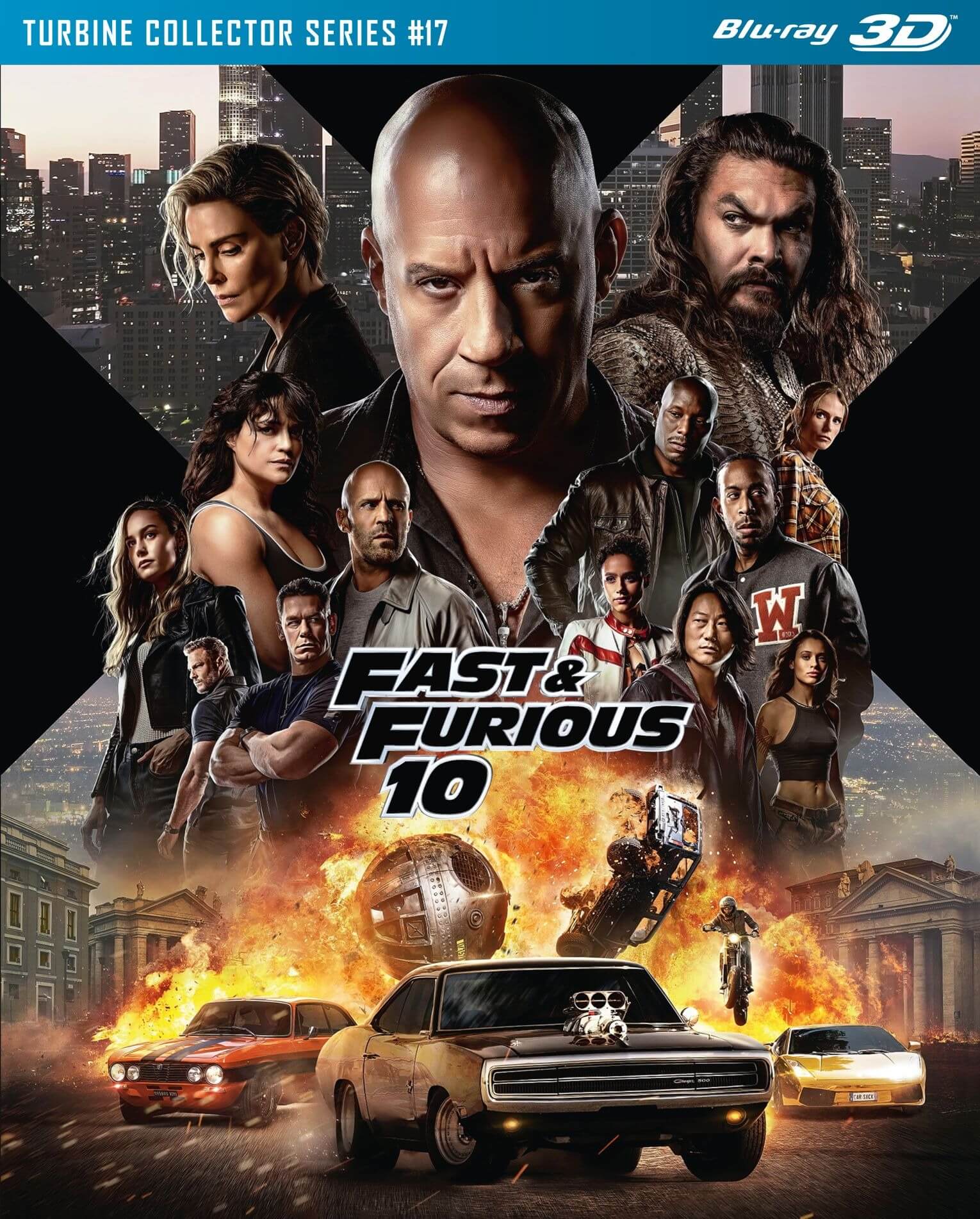 Fast & Furious 10 (Fast X) - 3D - Turbine Collector Series #17 (Blu-ray 3D) Fast & Furious 10 (Fast X) - 3D - Turbine Collector Series #17 (Blu-ray 3D)