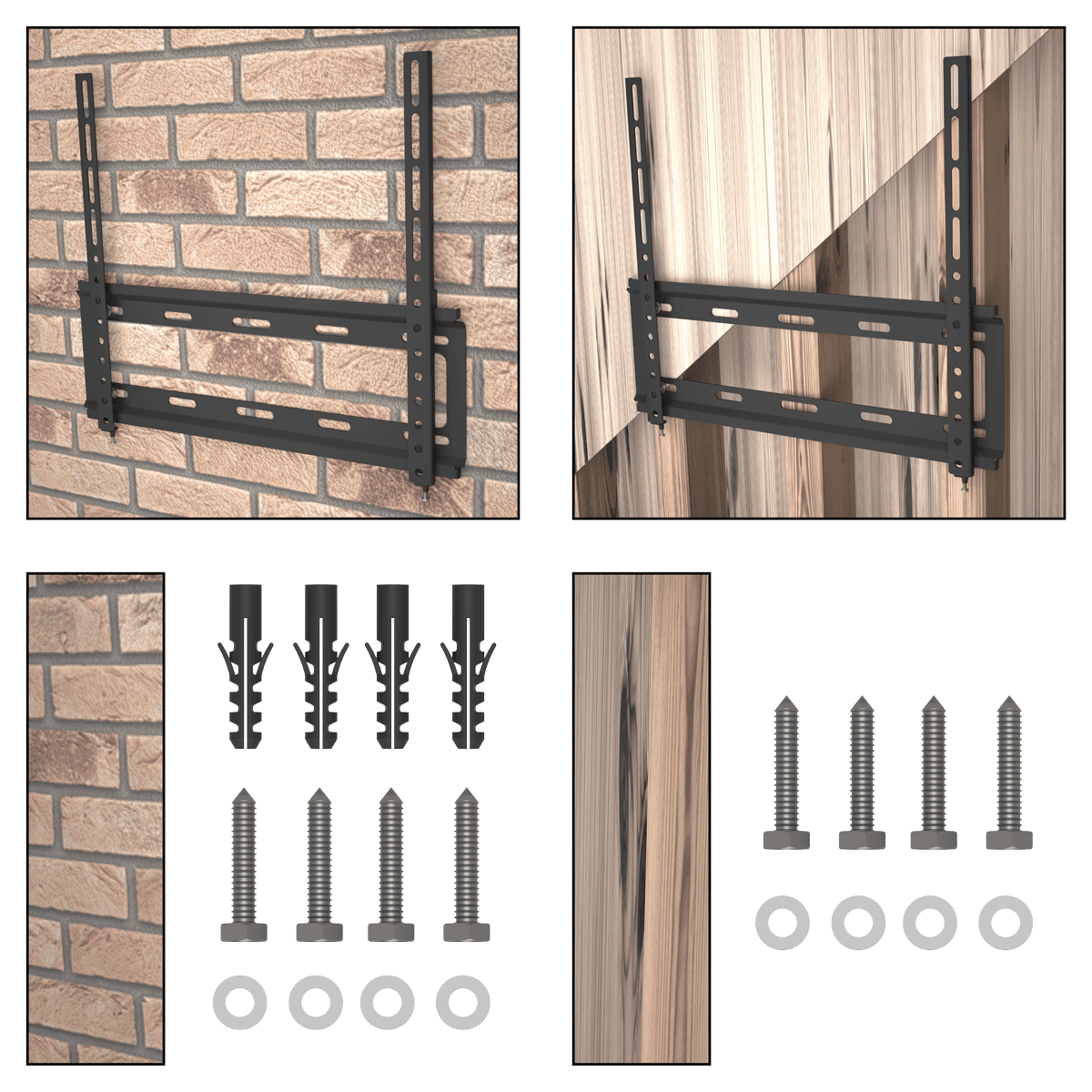 STW-44_9-web GrobiTV - STW-44 TV-Wandhalterung Ansicht 07