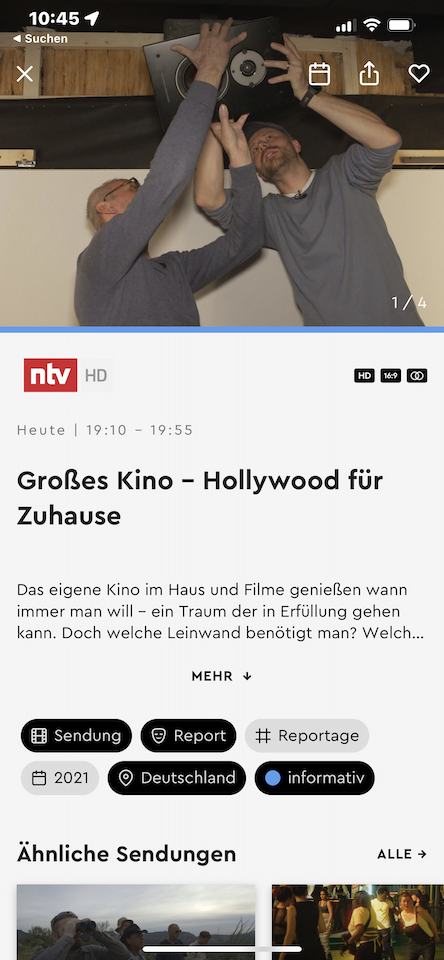 ntv Reportage vom Pfingstmontag
