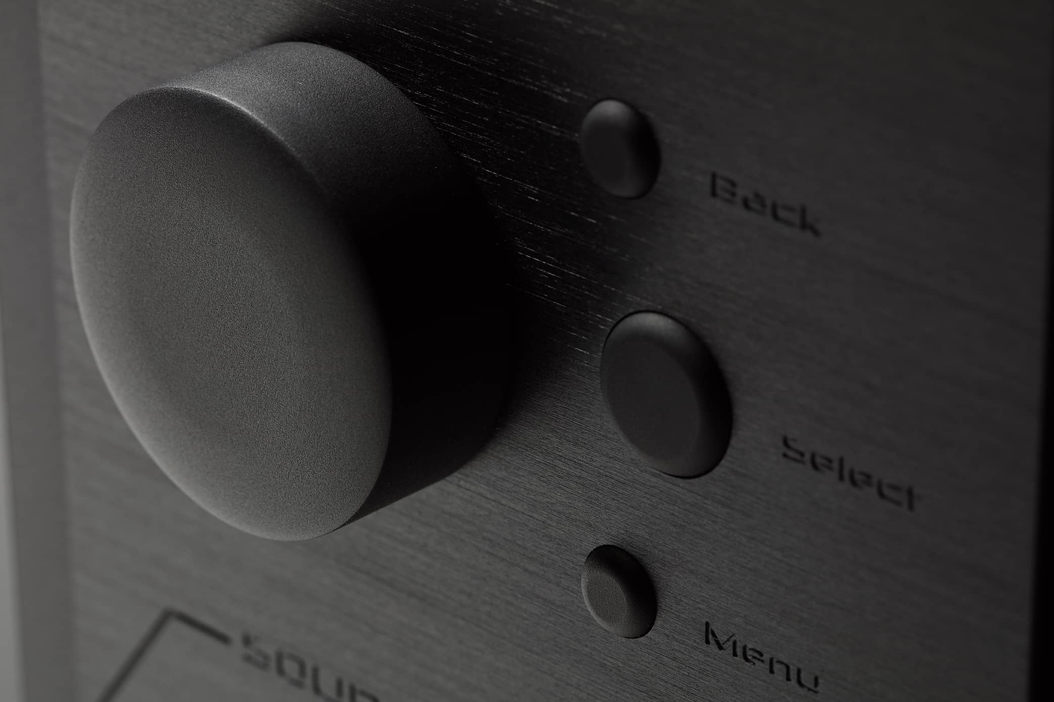 GrobiTV - Trinnov Altitude 32 A/V Prozessor schwarz Frontansicht Detail
