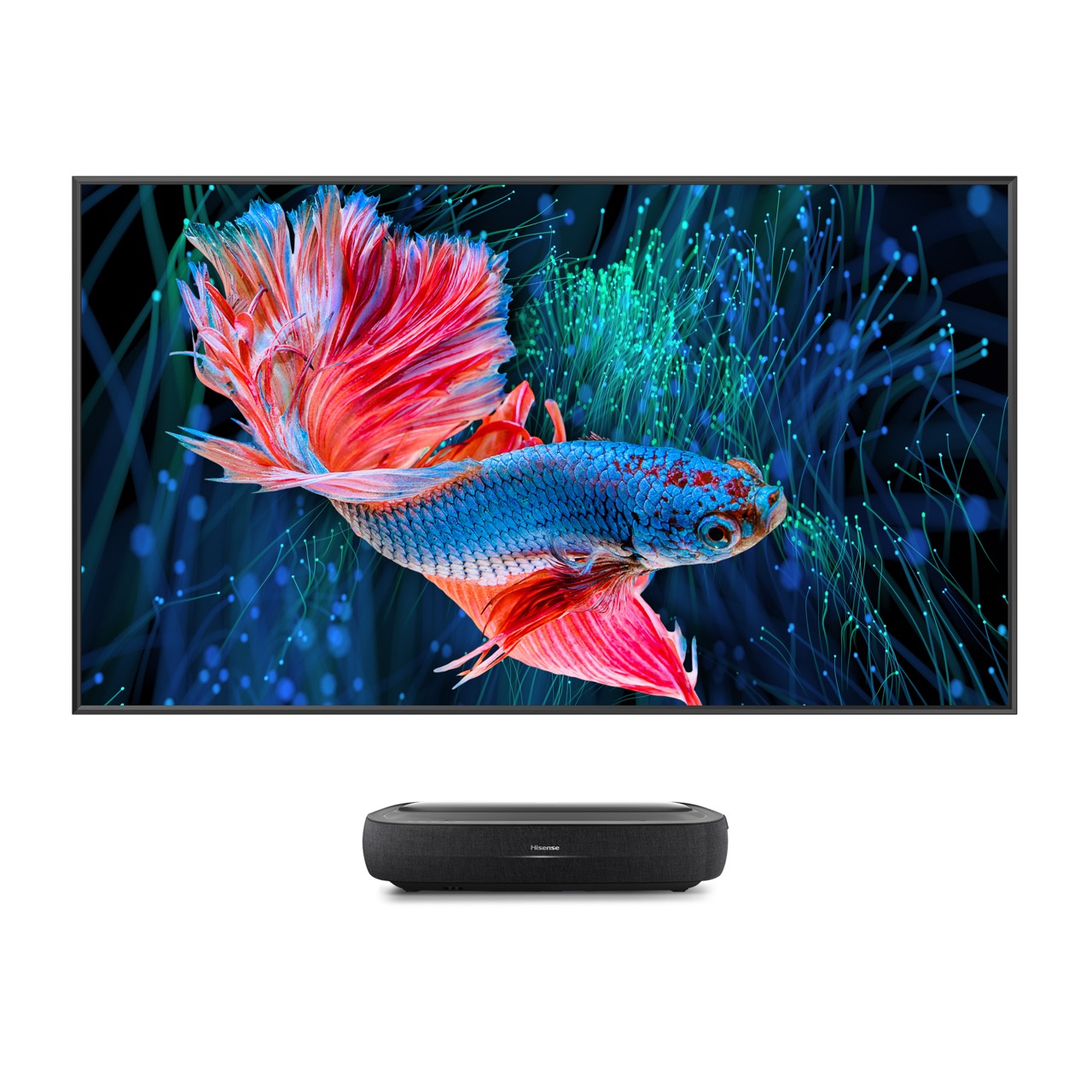Gross-l9h-set2 Hisense 100L9HD Laser TV + 100" ALR Daylight Screen