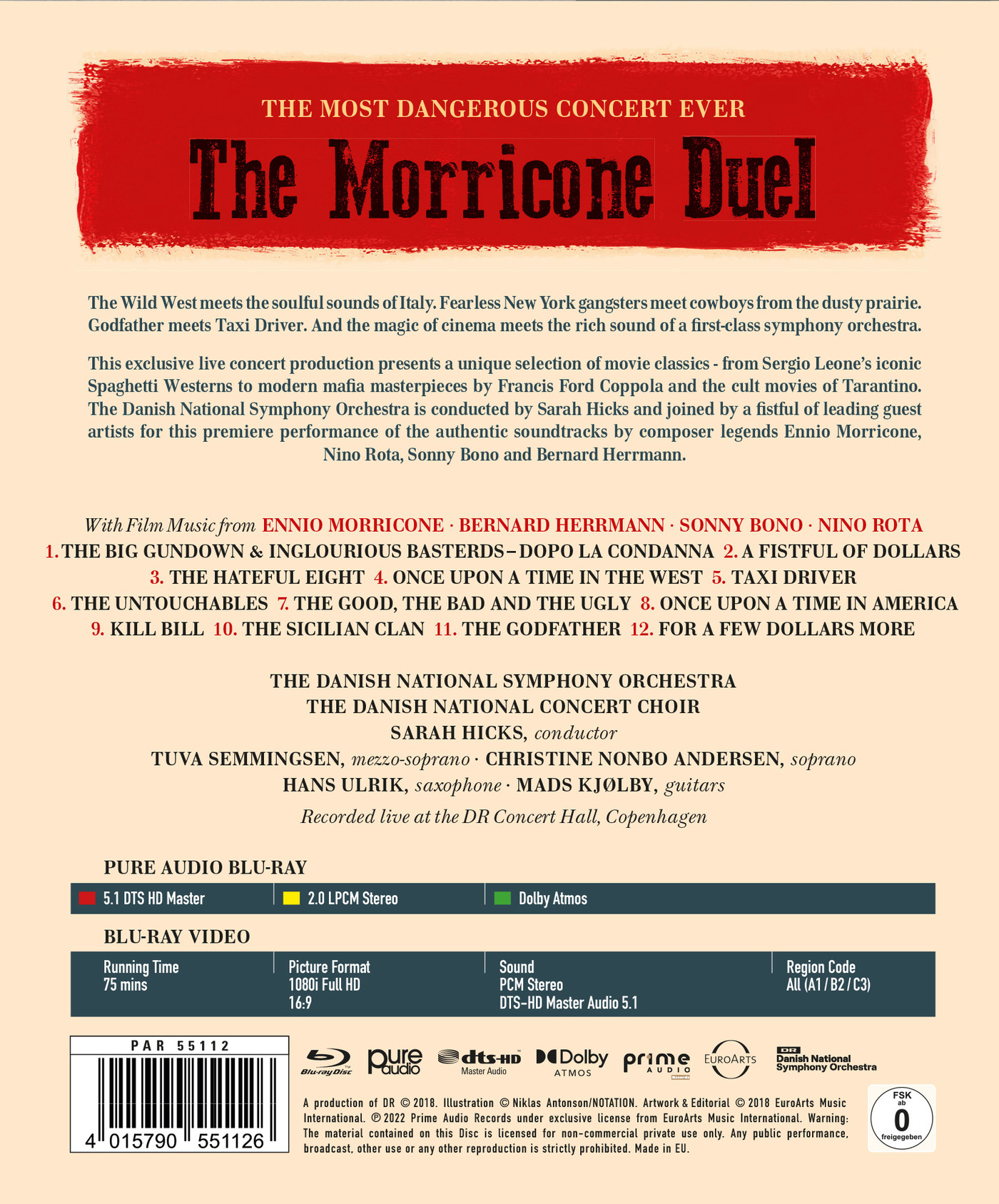GrobiTV - The Morricone Duel - Limited Studio- & Heimkino-Edition Cover Rückansicht
