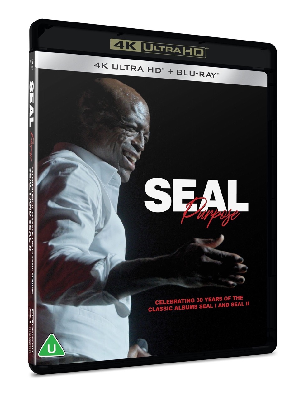 Seal – Purpose | 30 Years Seal I & Seal II Jubiläumskonzert in 4K UHD + Blu-ray